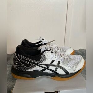 Asics Women’s Black and White Athletic Shoes